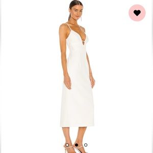 Bardot Structured Midi Dress